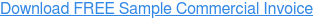 Download Sample Comerical Invoice