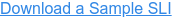 Download a Sample SLI
